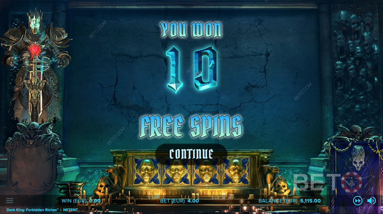 Dark King Forbidden Riches Slot offers multipliers from 2x to 5x