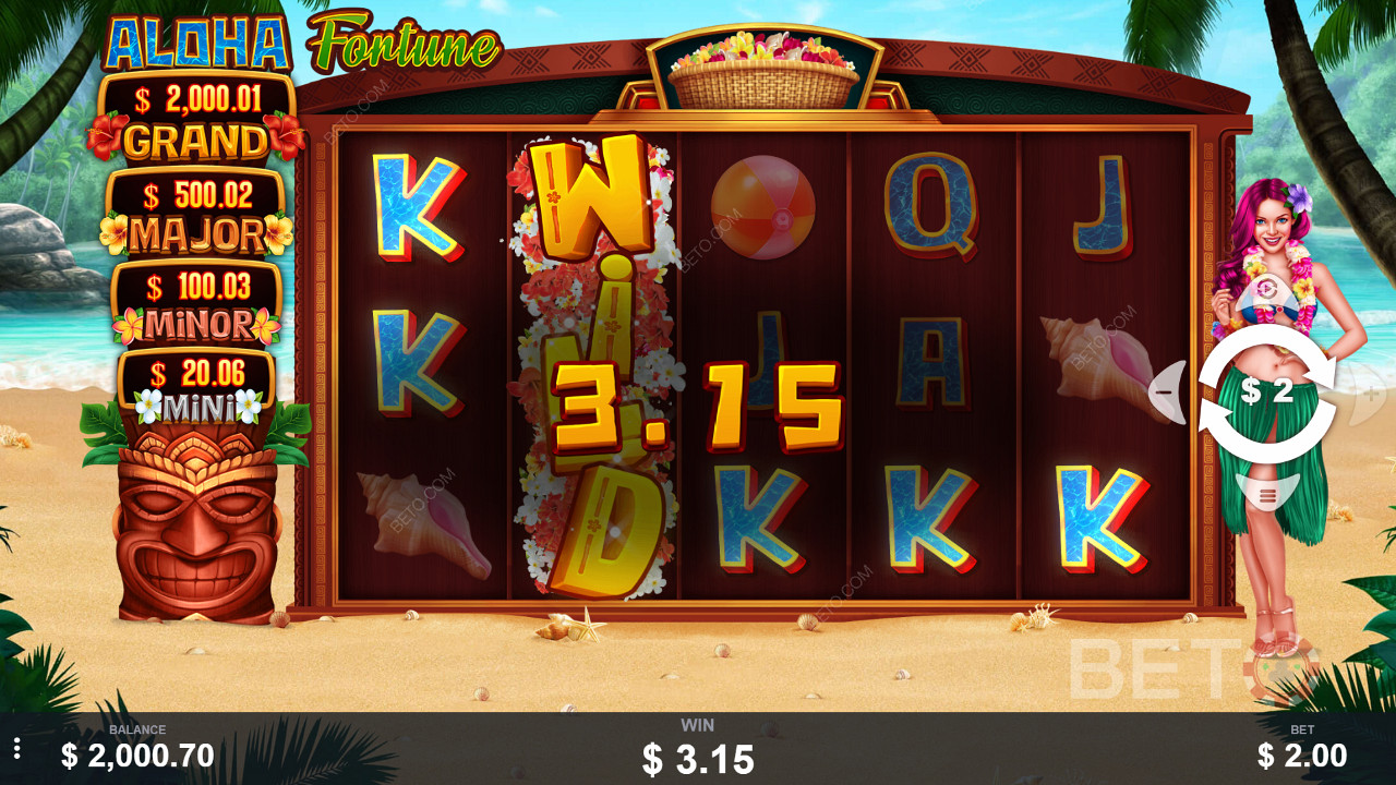 Jackpot winning opportunity