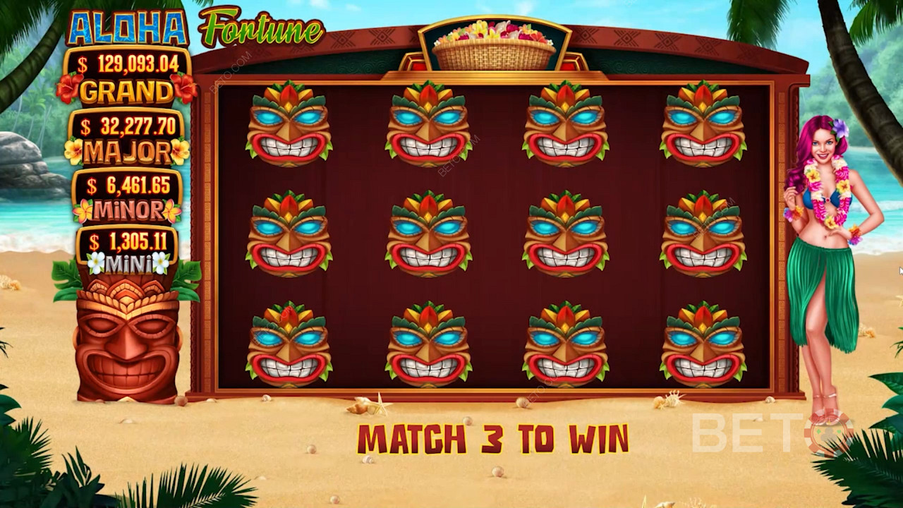 Activation of Tiki Mystery feature