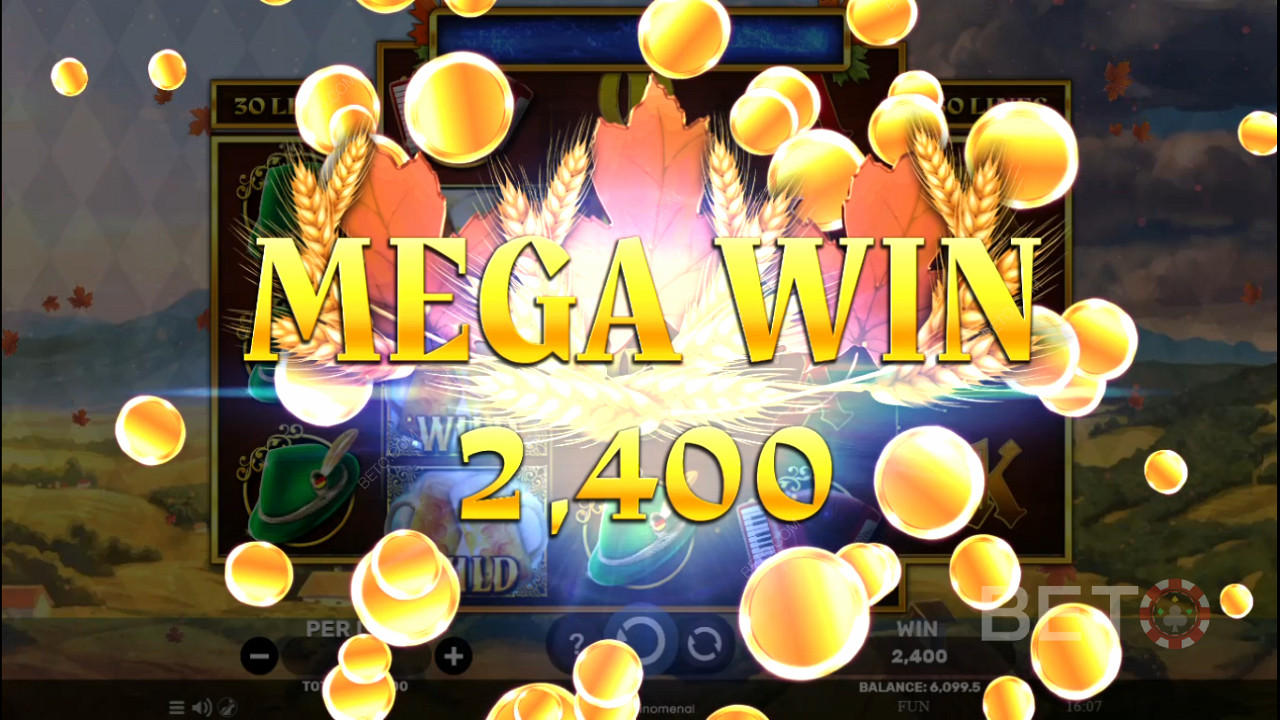 Play Beer O'clock now and win real money prizes up to 1,000x your total bet