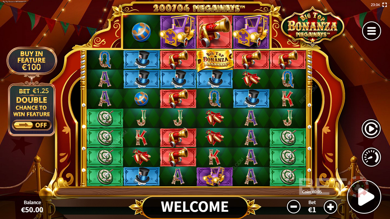 Increase your winnings with random multipliers in the Free Games feature