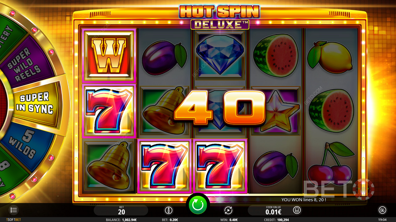 Try to aim for the Hot Deluxe feature