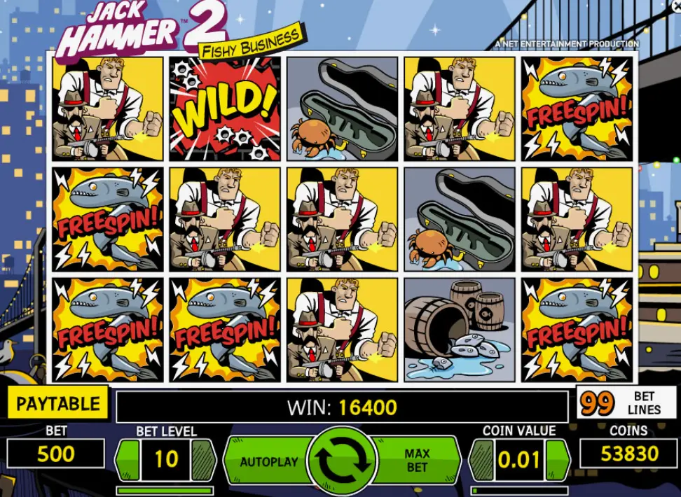 Jack Hammer 2 Game Rules Interface