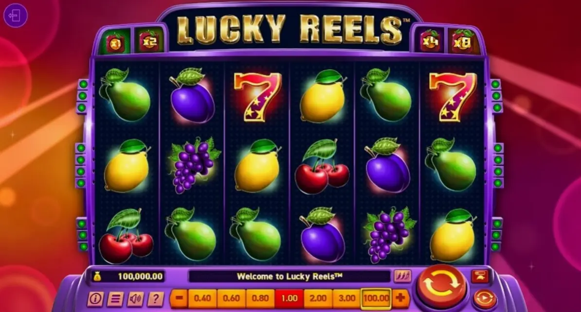 Lucky Reels Game Instructions