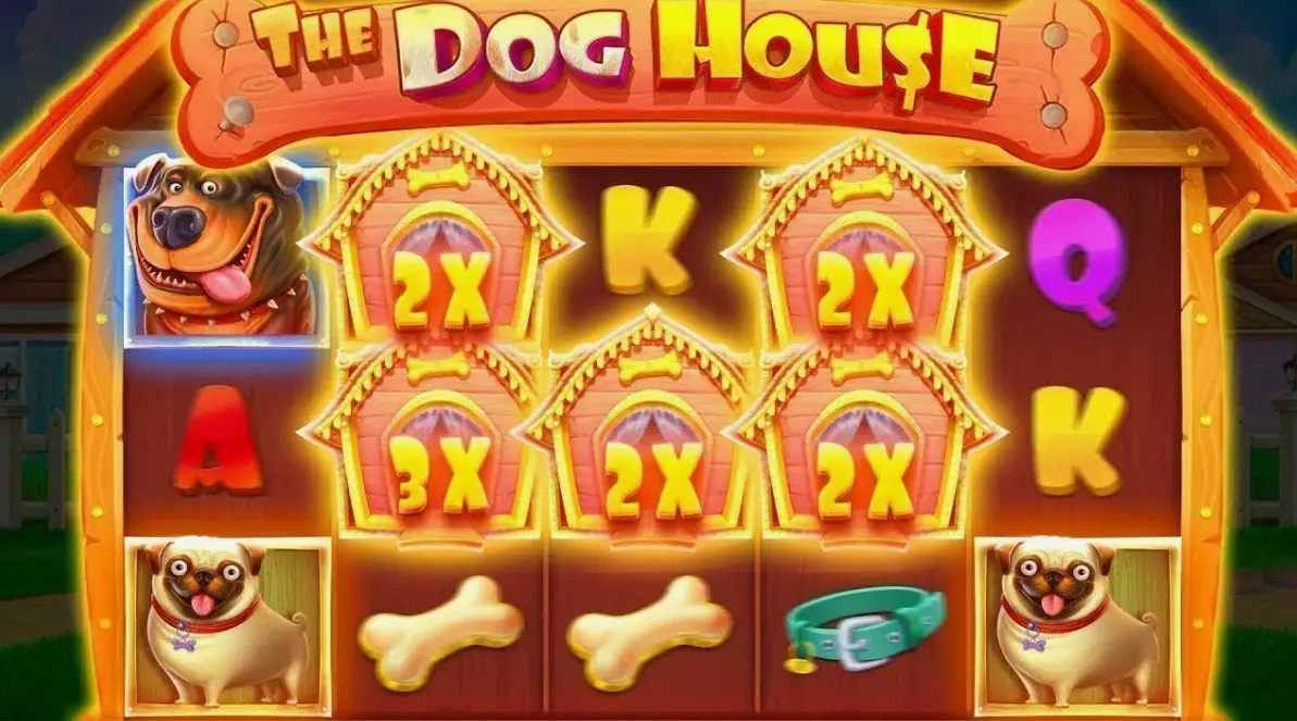 The Dog House Megaways gameplay interface
