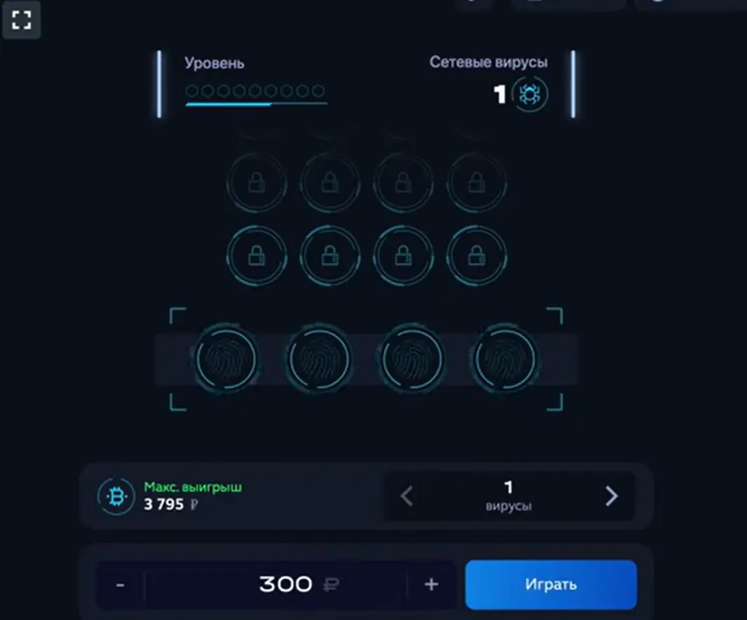 Tower slot game showing the main interface with game grid and betting controls