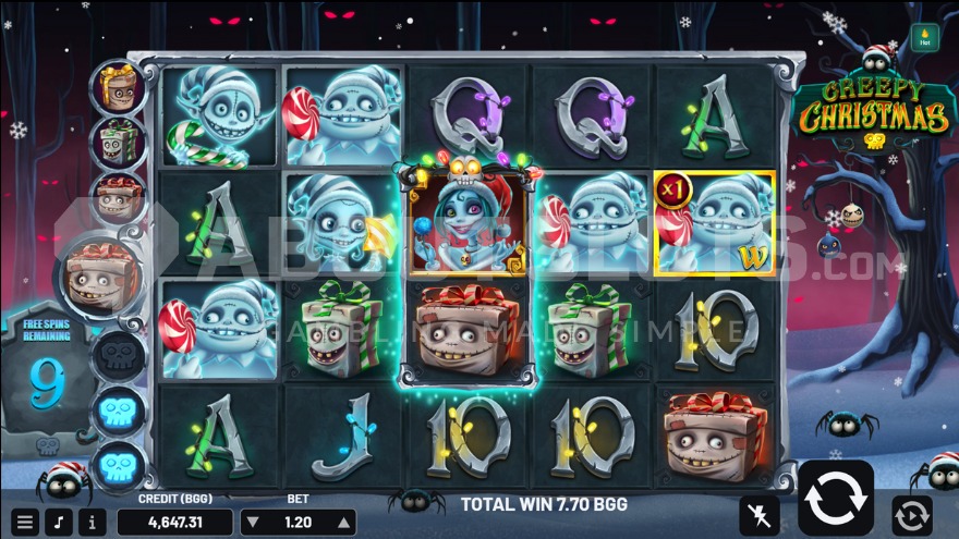 9 Free Spins Remaining with Multipliers