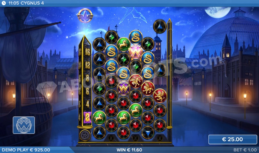 Wild multiplier feature screenshot showing active multiplier tower