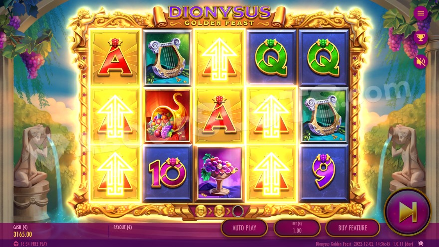 Image showing sticky symbol upgrades in the slot