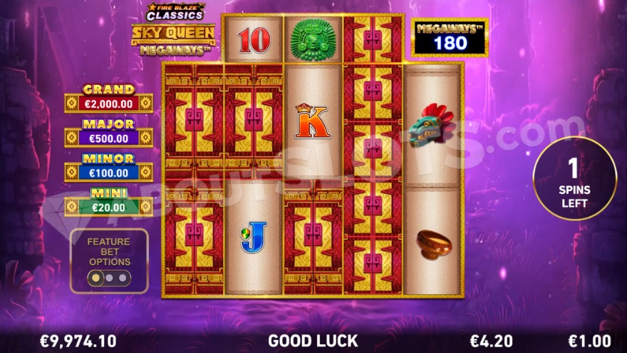 Free spins feature with door symbols displayed across the reels.
