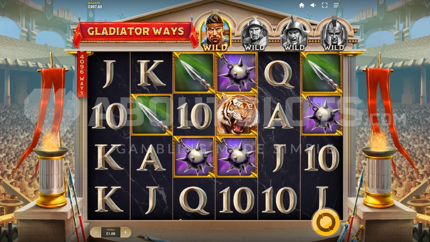 Gladiator Ways base game screenshot