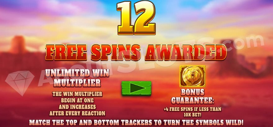 Into The Wild Megaways cascading wins feature demonstration
