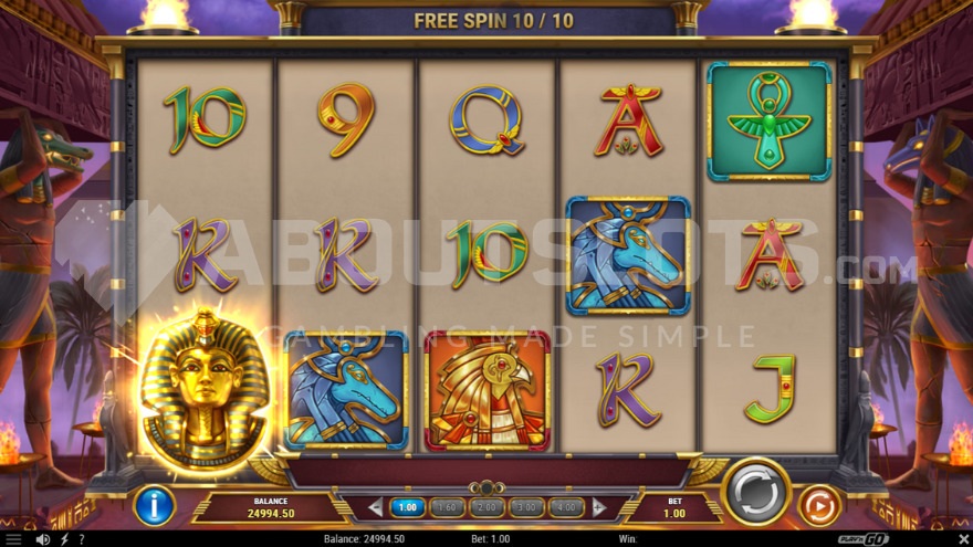 Free Spins with Sticky Wild symbol
