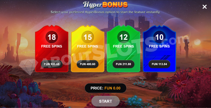Machina Reloaded Megaways free spins feature with cyborg symbols