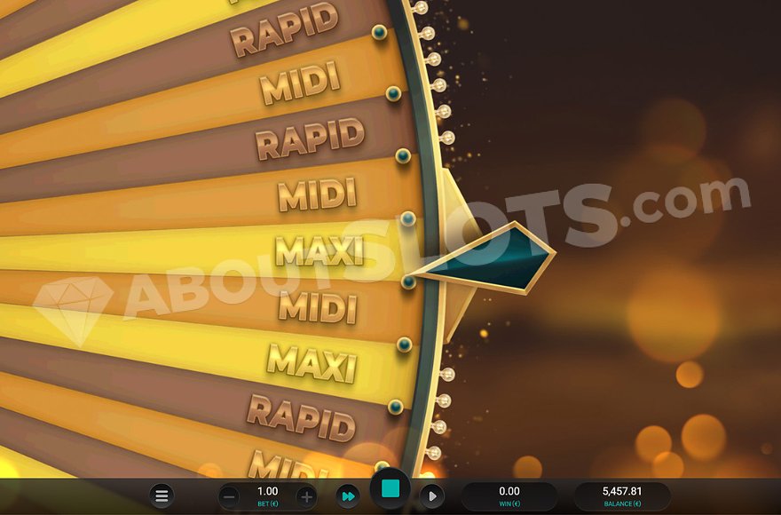 Dream Drop Jackpot Bonus Game screen showing different jackpot levels.