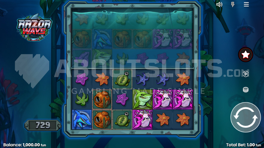 6X3 Game Grid in Base Game
