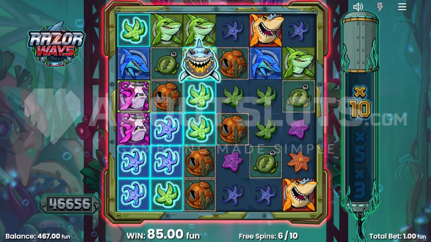 Fully Unlocked 6X6 Game Grid