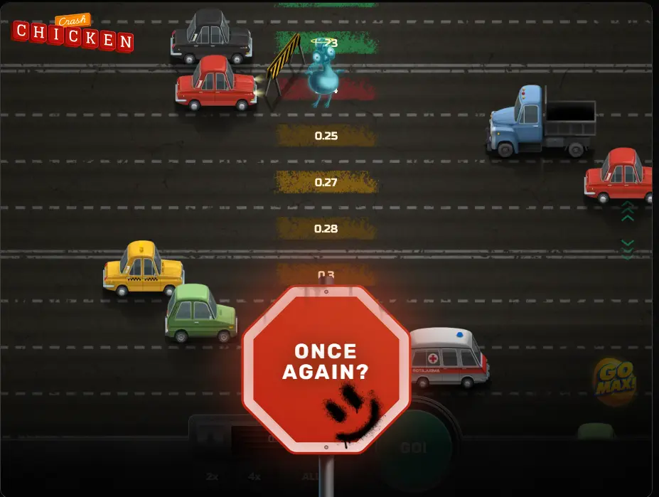 A failed attempt at Chicken Crash