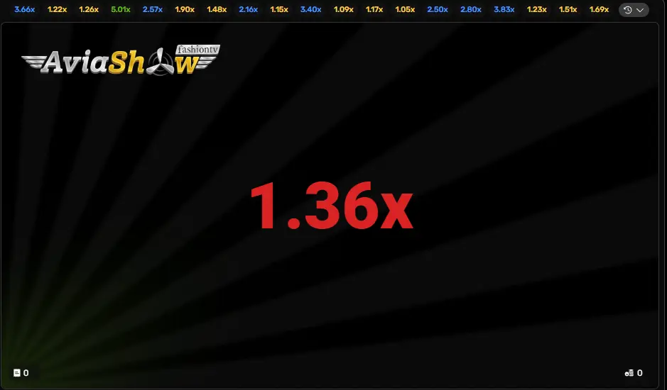 Completing a round in Aviashow