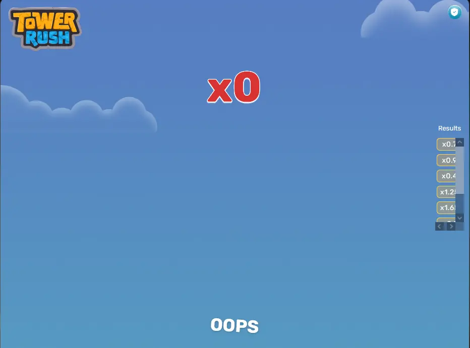 Ending a Game in Tower Rush Ending a Game in Tower Rush