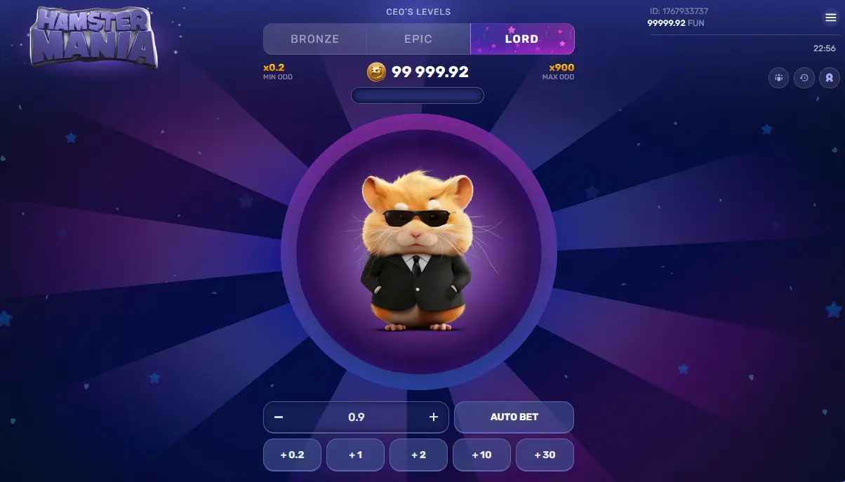 Lord Mode in Hamster Mania