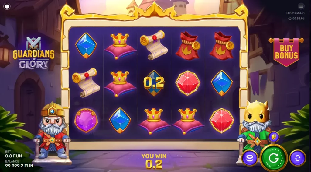 Winning in Guardians of Glory