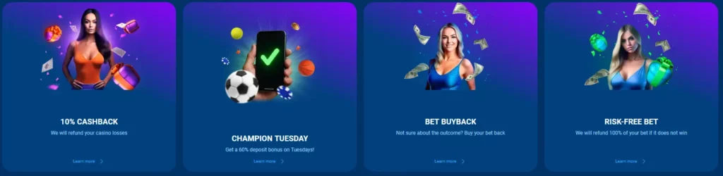 Bonuses at Mostbet